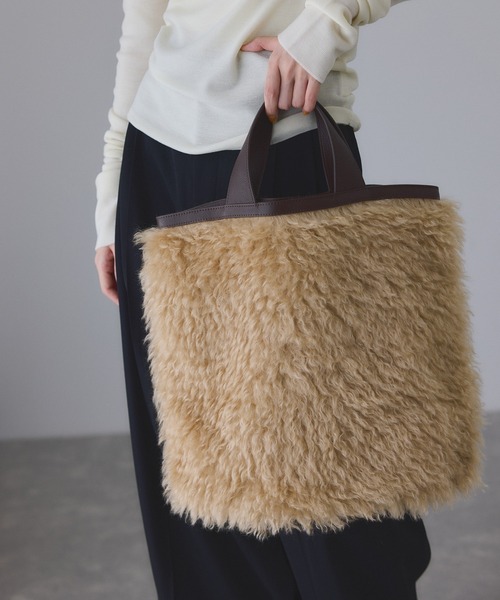 ADAM ET ROPE'(アダムエロペ)の「Steiff ファークラッチトート(トートバッグ・レディース・ベージュ系その他2・FREE)」の5枚目の写真