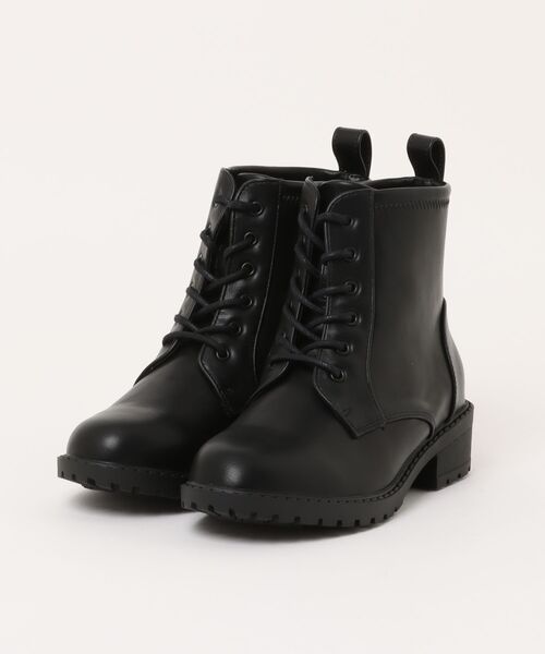 WILL BE(ウィルビー)の「【WILL BE】レディースカジュアルブーツ(ブーツ・レディース・ブラック/ダークブラウン・S/M/L/LL)」の1枚目の写真