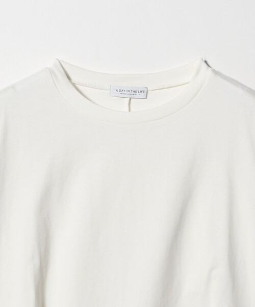 A DAY IN THE LIFE UNITED ARROWS(アデイインザライフユナイテッドアローズ)の「サイロ ドルマンスリーブTシャツ <A DAY IN THE LIFE>(Tシャツ/カットソー・レディース・オフホワイト・FREE)」の4枚目の写真