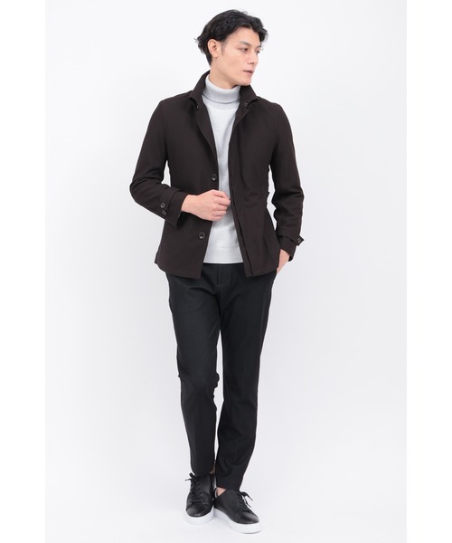 TORNADO MART（トルネードマート）の「ｶﾁｵﾝﾂｲﾙｶｴｼｴﾘﾗｲﾅｰﾂｷｼﾞｬｹｯﾄ（ステンカラーコート・メンズ・ブラウン/ブラック/グレー・MEDIUM/LARGE/LL/XXL）」の8枚目の写真