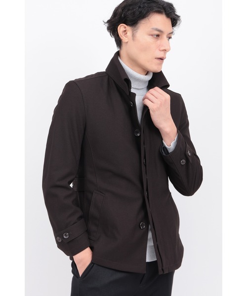 TORNADO MART（トルネードマート）の「ｶﾁｵﾝﾂｲﾙｶｴｼｴﾘﾗｲﾅｰﾂｷｼﾞｬｹｯﾄ（ステンカラーコート・メンズ・ブラウン/ブラック/グレー・MEDIUM/LARGE/LL/XXL）」の11枚目の写真