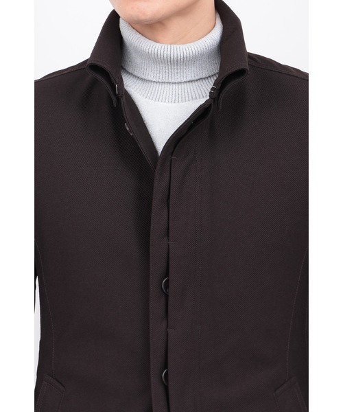 TORNADO MART（トルネードマート）の「ｶﾁｵﾝﾂｲﾙｶｴｼｴﾘﾗｲﾅｰﾂｷｼﾞｬｹｯﾄ（ステンカラーコート・メンズ・ブラウン/ブラック/グレー・MEDIUM/LARGE/LL/XXL）」の12枚目の写真