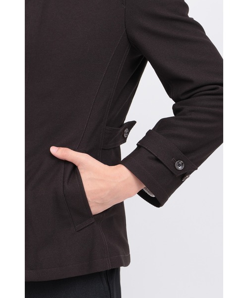 TORNADO MART（トルネードマート）の「ｶﾁｵﾝﾂｲﾙｶｴｼｴﾘﾗｲﾅｰﾂｷｼﾞｬｹｯﾄ（ステンカラーコート・メンズ・ブラウン/ブラック/グレー・MEDIUM/LARGE/LL/XXL）」の14枚目の写真