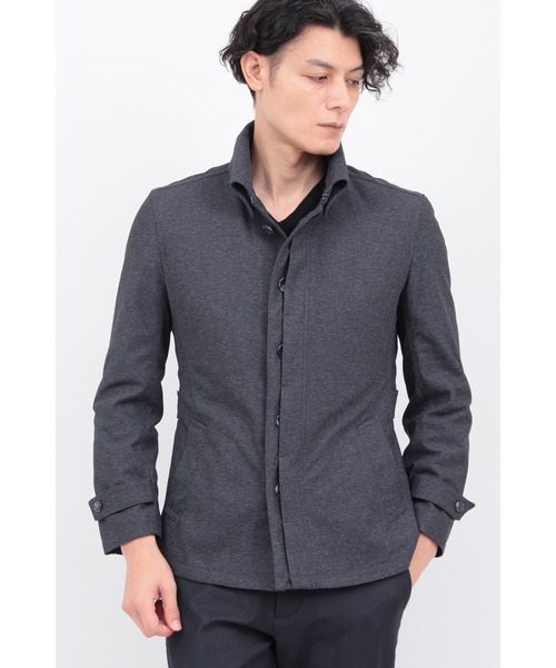 TORNADO MART（トルネードマート）の「ｶﾁｵﾝﾂｲﾙｶｴｼｴﾘﾗｲﾅｰﾂｷｼﾞｬｹｯﾄ（ステンカラーコート・メンズ・ブラウン/ブラック/グレー・MEDIUM/LARGE/LL/XXL）」の7枚目の写真