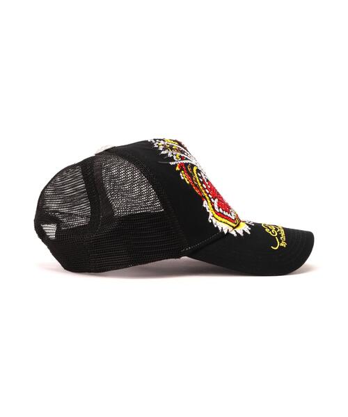 Ed Hardy（エドハーディー）の「Ed Hardy/エド ハーディー/ED HARDY TIGER R-STONE CAP（キャップ・メンズ・ブラック・F）」の7枚目の写真