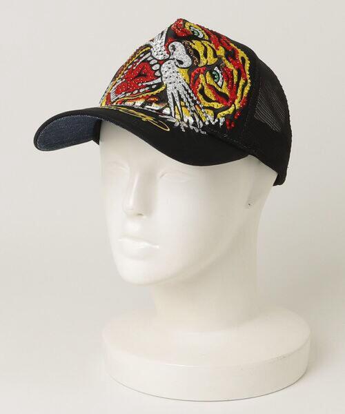 Ed Hardy（エドハーディー）の「Ed Hardy/エド ハーディー/ED HARDY TIGER R-STONE CAP（キャップ・メンズ・ブラック・F）」の15枚目の写真
