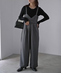 Riberry | マルチWAYツイルビスチェサロペット(サロペット/オーバーオール)