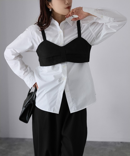 Riberry(リベリー)の「マルチWAYツイルビスチェサロペット(サロペット/オーバーオール・レディース・ブラウン/チャコールグレー/ブラック・FREE)」の16枚目の写真