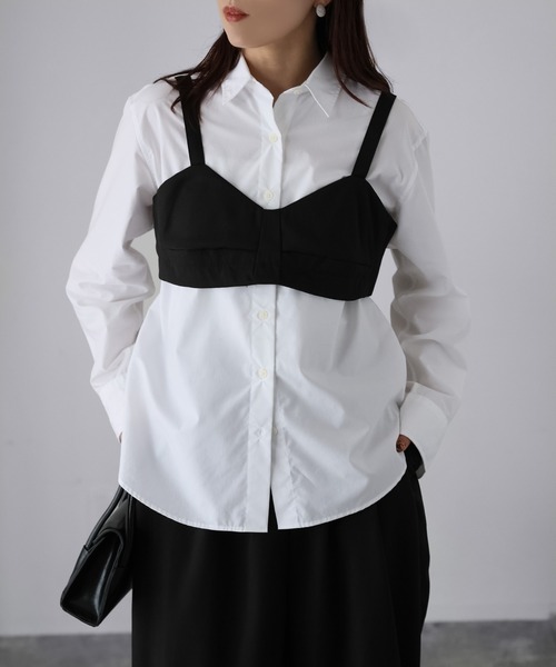 Riberry(リベリー)の「マルチWAYツイルビスチェサロペット(サロペット/オーバーオール・レディース・ブラウン/チャコールグレー/ブラック・FREE)」の17枚目の写真