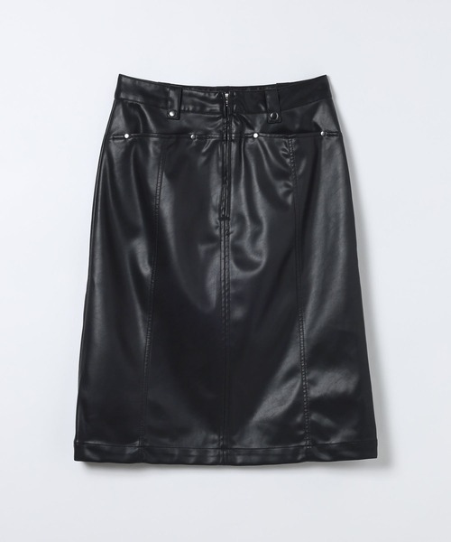 JEANASIS(ジーナシス)の「レザーペンシルミディスカート/608949(スカート・レディース・ブラック/ブラウン・FREE)」の10枚目の写真
