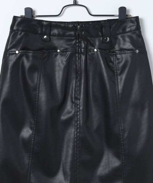 JEANASIS(ジーナシス)の「レザーペンシルミディスカート/608949(スカート・レディース・ブラック/ブラウン・FREE)」の12枚目の写真