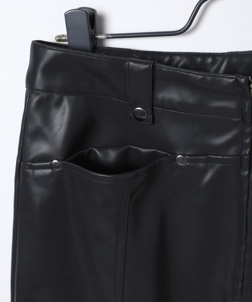 JEANASIS(ジーナシス)の「レザーペンシルミディスカート/608949(スカート・レディース・ブラック/ブラウン・FREE)」の15枚目の写真