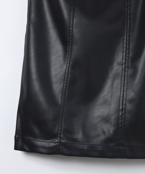 JEANASIS(ジーナシス)の「レザーペンシルミディスカート/608949(スカート・レディース・ブラック/ブラウン・FREE)」の16枚目の写真