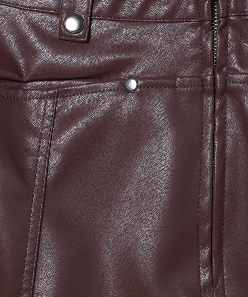 JEANASIS(ジーナシス)の「レザーペンシルミディスカート/608949(スカート・レディース・ブラック/ブラウン・FREE)」の21枚目の写真