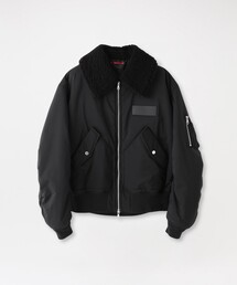 LOVELESS | BLACK OF BLACKs ボアコンビフライトブルゾン(ブルゾン)
