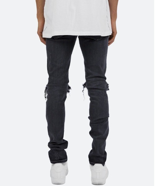 mnml(ミニマル)の「mnml/ミニマル/蛇腹パンツ/X162 STRETCH DENIM(20ML-SP661D)(デニムパンツ・メンズ・ブラック/ブルー・28/29/30/32/34)」の6枚目の写真