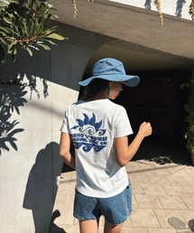 ROXY | FIRST DAY TEE/ロキシーバックプリント半袖Tシャツ(Tシャツ/カットソー)