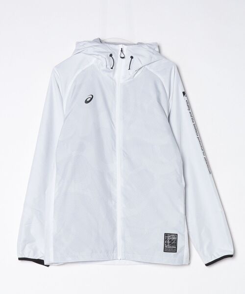 アシックス ASICS 裏トリコットグラフィックウインドブレーカーフーディー
