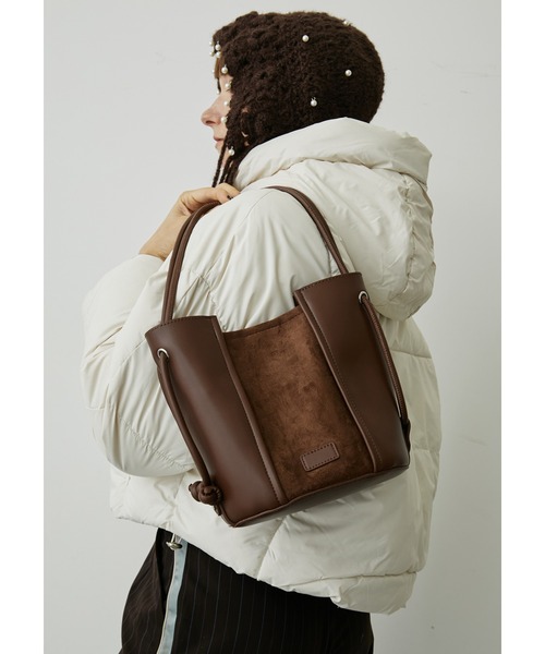 uyu.（ウユ）の「フリンジパールニットキャップ（ニットキャップ/ビーニー・レディース・ブラック/ブラウン/レッド/アイボリー・FREE）」の18枚目の写真