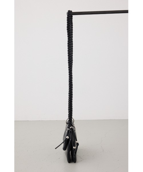 AZUL by moussy（アズールバイマウジー）の「スモールポケットピローバッグ（ショルダーバッグ・メンズ・シルバー/ブラック/グリーン・FREE）」の8枚目の写真