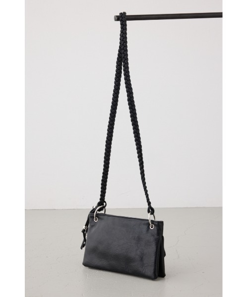 AZUL by moussy（アズールバイマウジー）の「スモールポケットピローバッグ（ショルダーバッグ・メンズ・シルバー/ブラック/グリーン・FREE）」の9枚目の写真