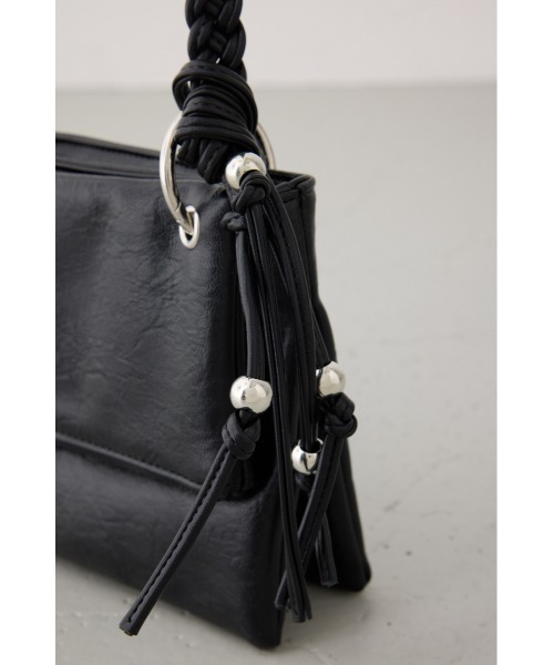 AZUL by moussy（アズールバイマウジー）の「スモールポケットピローバッグ（ショルダーバッグ・メンズ・シルバー/ブラック/グリーン・FREE）」の12枚目の写真