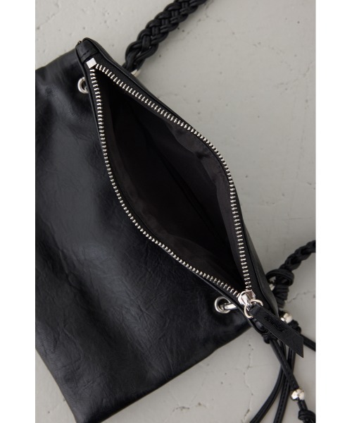 AZUL by moussy（アズールバイマウジー）の「スモールポケットピローバッグ（ショルダーバッグ・メンズ・シルバー/ブラック/グリーン・FREE）」の14枚目の写真