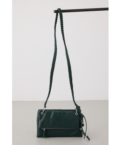 AZUL by moussy（アズールバイマウジー）の「スモールポケットピローバッグ（ショルダーバッグ・メンズ・シルバー/ブラック/グリーン・FREE）」の17枚目の写真