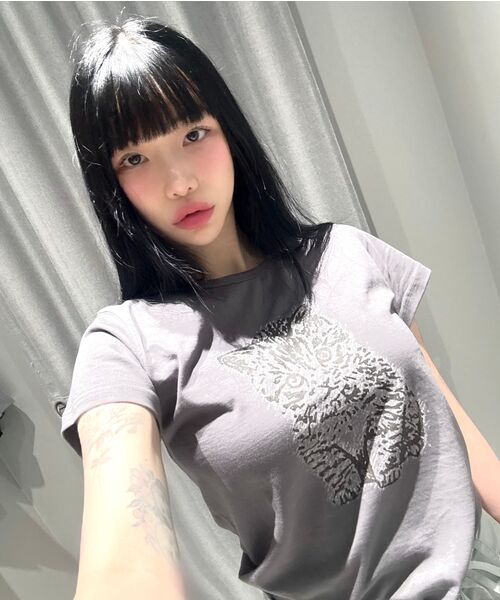 MUSINSA STANDARD WOMAN（ムシンサスタンダードウーマン）の「ウィメンズラップスカートパラシュートパンツ[ダークグレー]（その他パンツ・レディース・その他・30/24/26/28）」の13枚目の写真