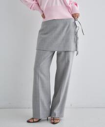 CODE A | layered skirt pants(その他パンツ)