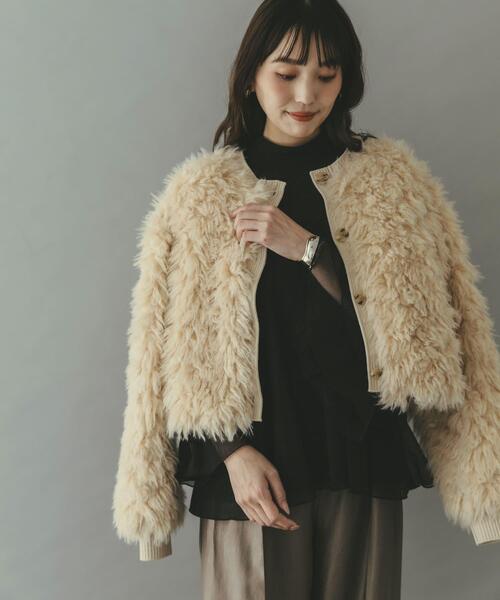 THINK FUR 2Way Fur Knit Tops（ニット/セーター）｜URBAN RESEARCH