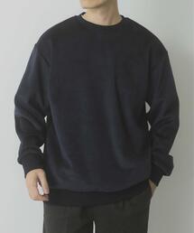 発熱機能カットコール クルーネックTops