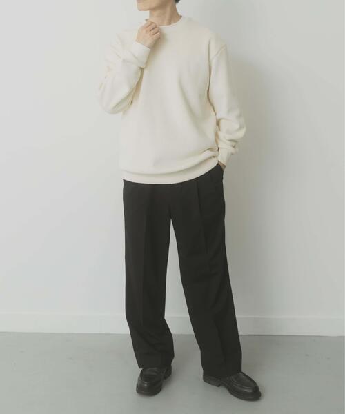 ITEMS URBANRESEARCH（アイテムズ アーバンリサーチ）の「発熱機能カットコール クルーネックTops（Tシャツ/カットソー・メンズ・モカ/ネイビー/ホワイト/ブラック・MEDIUM/LARGE）」の12枚目の写真