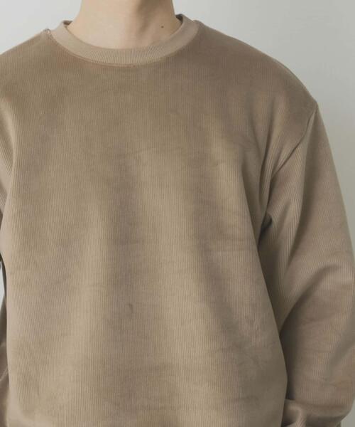 ITEMS URBANRESEARCH（アイテムズ アーバンリサーチ）の「発熱機能カットコール クルーネックTops（Tシャツ/カットソー・メンズ・モカ/ネイビー/ホワイト/ブラック・MEDIUM/LARGE）」の15枚目の写真