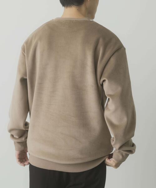 ITEMS URBANRESEARCH（アイテムズ アーバンリサーチ）の「発熱機能カットコール クルーネックTops（Tシャツ/カットソー・メンズ・モカ/ネイビー/ホワイト/ブラック・MEDIUM/LARGE）」の18枚目の写真