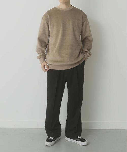 ITEMS URBANRESEARCH（アイテムズ アーバンリサーチ）の「発熱機能カットコール クルーネックTops（Tシャツ/カットソー・メンズ・モカ/ネイビー/ホワイト/ブラック・MEDIUM/LARGE）」の19枚目の写真