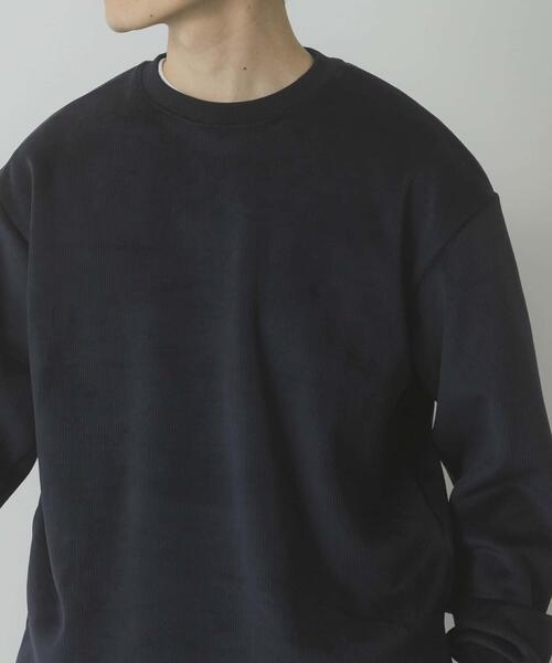 ITEMS URBANRESEARCH（アイテムズ アーバンリサーチ）の「発熱機能カットコール クルーネックTops（Tシャツ/カットソー・メンズ・モカ/ネイビー/ホワイト/ブラック・MEDIUM/LARGE）」の22枚目の写真