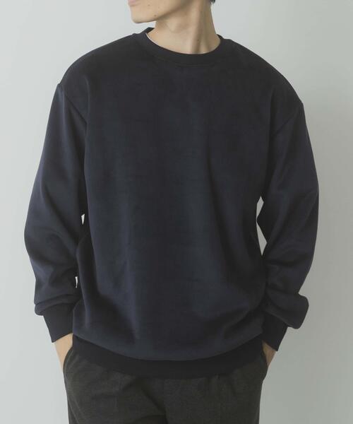 ITEMS URBANRESEARCH(アイテムズ アーバンリサーチ)の「発熱機能カットコール クルーネックTops(Tシャツ/カットソー・メンズ・モカ/ネイビー/ホワイト/ブラック・MEDIUM/LARGE)」の20枚目の写真
