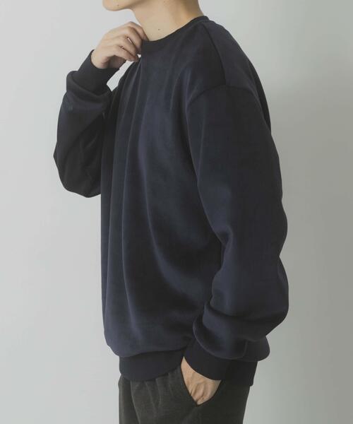 ITEMS URBANRESEARCH(アイテムズ アーバンリサーチ)の「発熱機能カットコール クルーネックTops(Tシャツ/カットソー・メンズ・モカ/ネイビー/ホワイト/ブラック・MEDIUM/LARGE)」の22枚目の写真