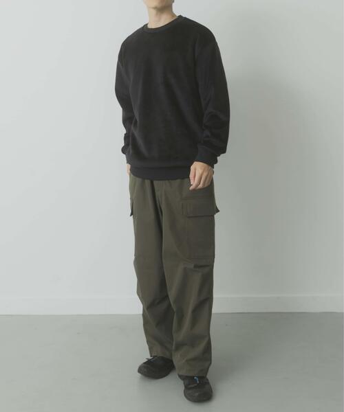 ITEMS URBANRESEARCH（アイテムズ アーバンリサーチ）の「発熱機能カットコール クルーネックTops（Tシャツ/カットソー・メンズ・モカ/ネイビー/ホワイト/ブラック・MEDIUM/LARGE）」の5枚目の写真