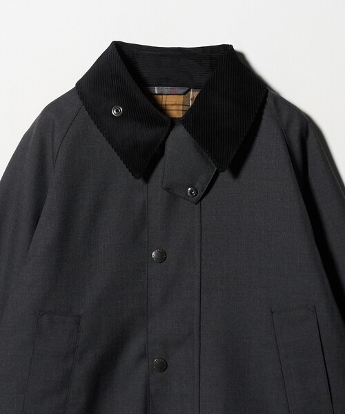 Barbour（バブアー）の「【別注】＜Barbour＞ウール ビデイル ジャケット（その他アウター・メンズ・ブラック/ダークグレー・40/38/42/36）」の4枚目の写真
