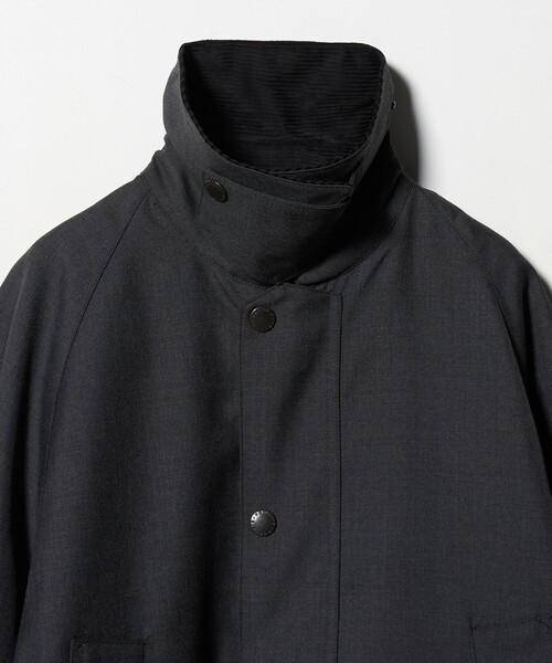 Barbour（バブアー）の「【別注】＜Barbour＞ウール ビデイル ジャケット（その他アウター・メンズ・ブラック/ダークグレー・40/38/42/36）」の5枚目の写真