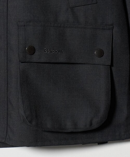 Barbour（バブアー）の「【別注】＜Barbour＞ウール ビデイル ジャケット（その他アウター・メンズ・ブラック/ダークグレー・40/38/42/36）」の8枚目の写真