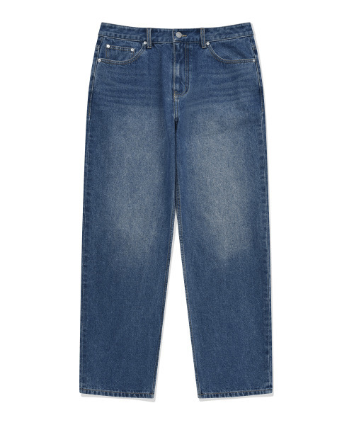 COVERNAT(カバーナット)の「ウォッシングデニムレギュラーパンツブルー(デニムパンツ・レディース・その他・X-LARGE/X-SMALL/LARGE/MEDIUM/SMALL)」の1枚目の写真