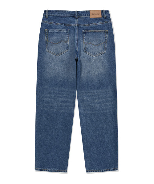 COVERNAT(カバーナット)の「ウォッシングデニムレギュラーパンツブルー(デニムパンツ・レディース・その他・X-LARGE/X-SMALL/LARGE/MEDIUM/SMALL)」の2枚目の写真