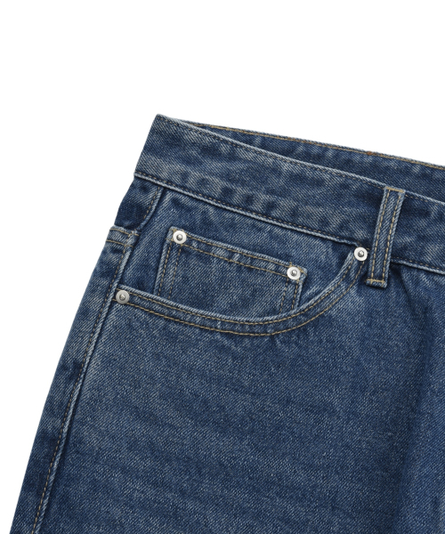 COVERNAT(カバーナット)の「ウォッシングデニムレギュラーパンツブルー(デニムパンツ・レディース・その他・X-LARGE/X-SMALL/LARGE/MEDIUM/SMALL)」の5枚目の写真