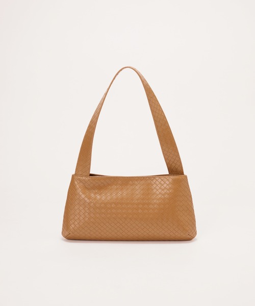 EFOLE(エフォル)の「【ZOZO限定】Flat one shoulder /フラットワンショルダー(ショルダーバッグ・レディース・キャメル/ブラック・FREE)」の12枚目の写真