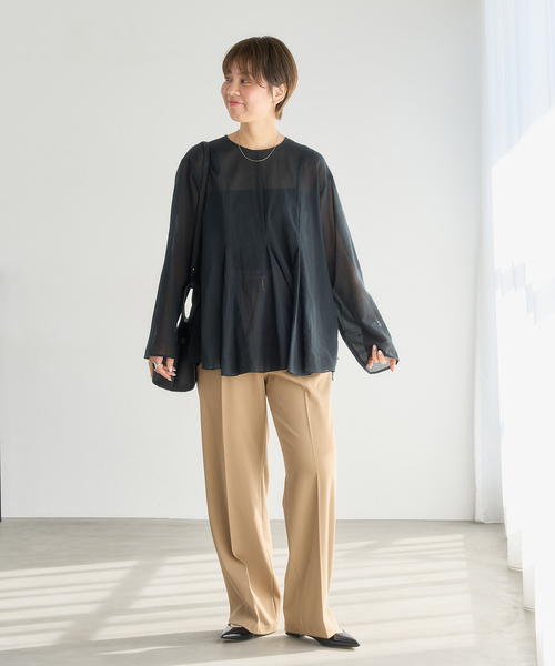 LE TALON(ルタロン)の「《追加2》ポインテッドワンストラップフラット(その他シューズ・レディース・ブラックミックス・25cm/24.5cm/24cm/23.5cm/23cm/22cm/21.5/22.5cm/25.5cm/26cm)」の2枚目の写真