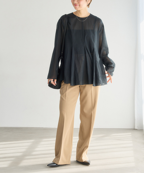 LE TALON(ルタロン)の「《追加2》ポインテッドワンストラップフラット(その他シューズ・レディース・ブラックミックス・25cm/24.5cm/24cm/23.5cm/23cm/22cm/21.5/22.5cm/25.5cm/26cm)」の4枚目の写真