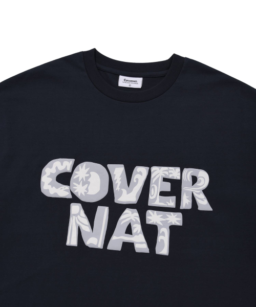 COVERNAT(カバーナット)の「トロピカルロゴTシャツネイビー(Tシャツ/カットソー・レディース・その他・X-SMALL/SMALL/MEDIUM/LARGE/X-LARGE/XX-LARGE)」の5枚目の写真